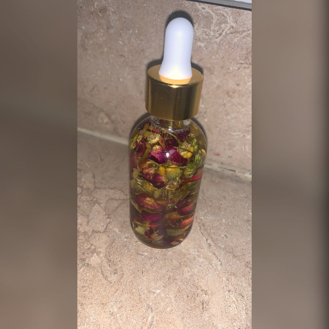 Chamomile & Rose infused oil